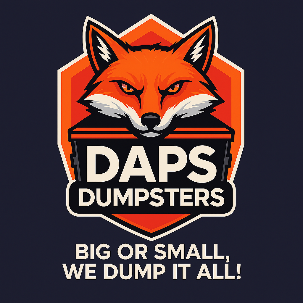 DAPS DUMPSTERS Logo